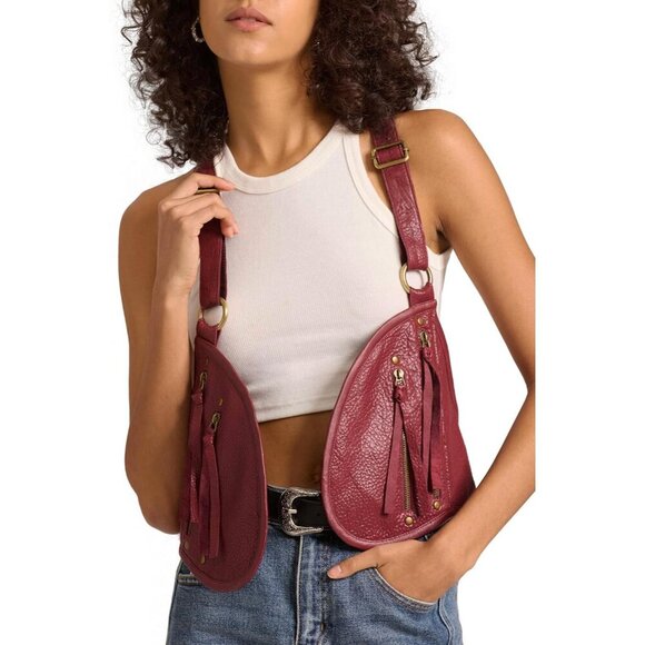 🆕Women Purple Genuine Leather with Pocket Steampunk Vest - Picture 1 of 6